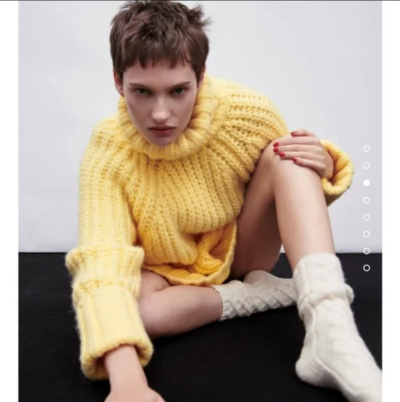 Zara Oversized knit sweater - Picture 6 of 16